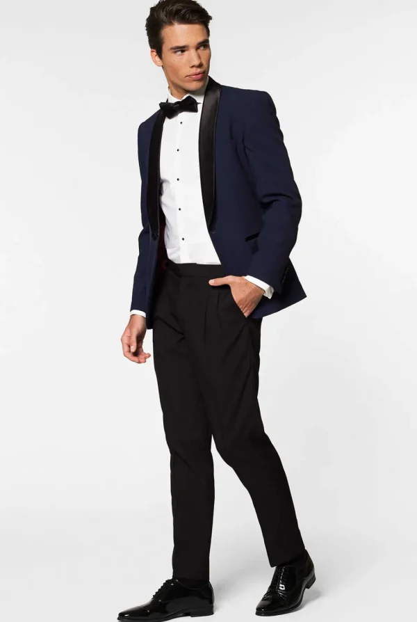 Men OppoSuits Christmas Tuxedos^Midnight Blue