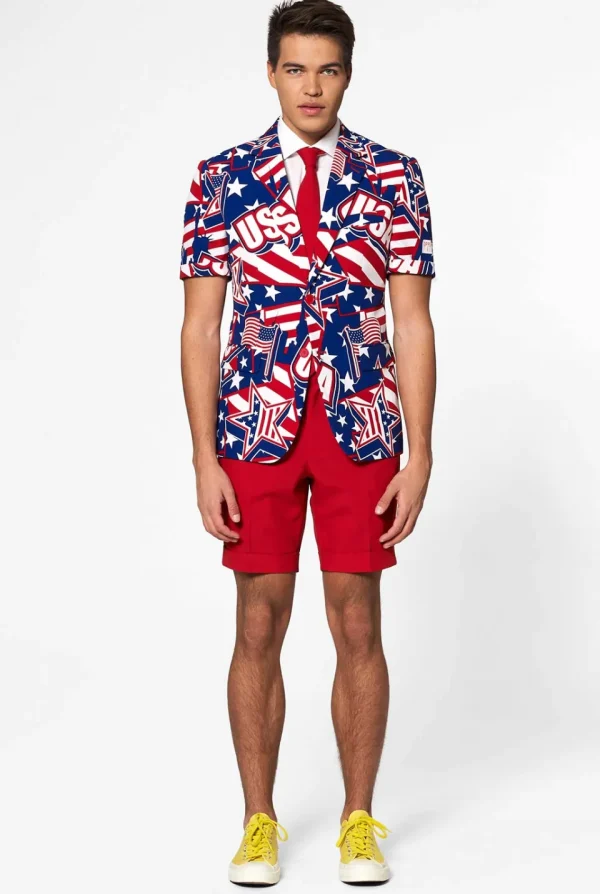 Men OppoSuits Wedding Suits^Mighty 'Murica