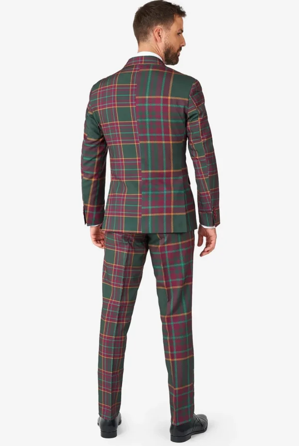 Men OppoSuits Christmas Suits^Mixed Mesh