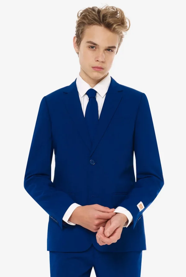 Teen Boys OppoSuits Prom Suits^Navy Royale