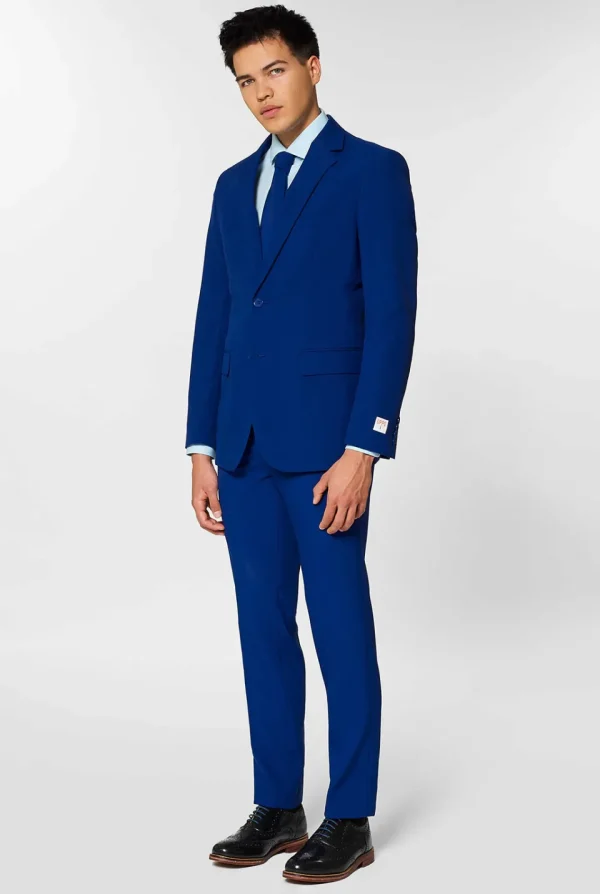 Men OppoSuits Prom Suits^Navy Royale