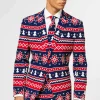 Men OppoSuits Christmas Suits^Nordic Noel