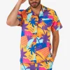 Men OppoSuits Printed Summer Sets^Palm Power