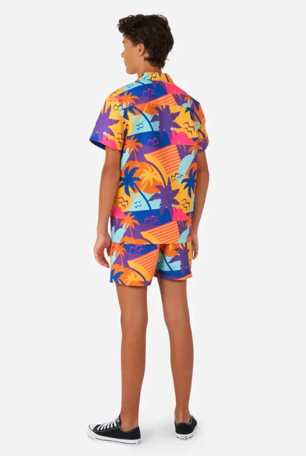 Teen Boys OppoSuits Summer Sets^Palm Power