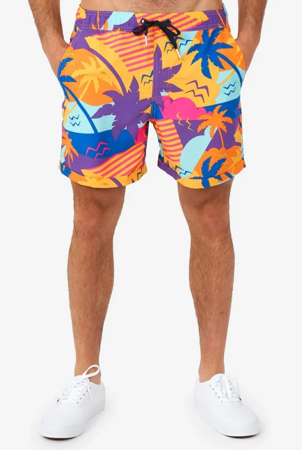 Men OppoSuits Printed Summer Sets^Palm Power