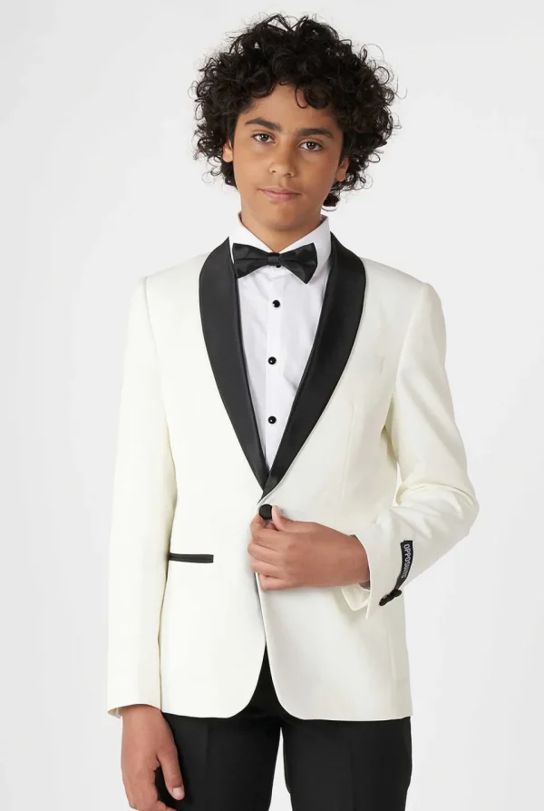 Teen Boys OppoSuits Tuxedos^Pearly White