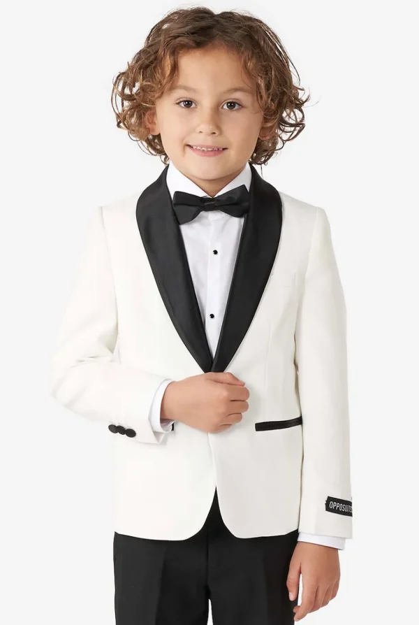 Boys OppoSuits Tuxedos^Pearly White