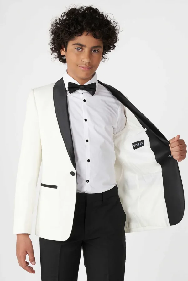 Teen Boys OppoSuits Tuxedos^Pearly White