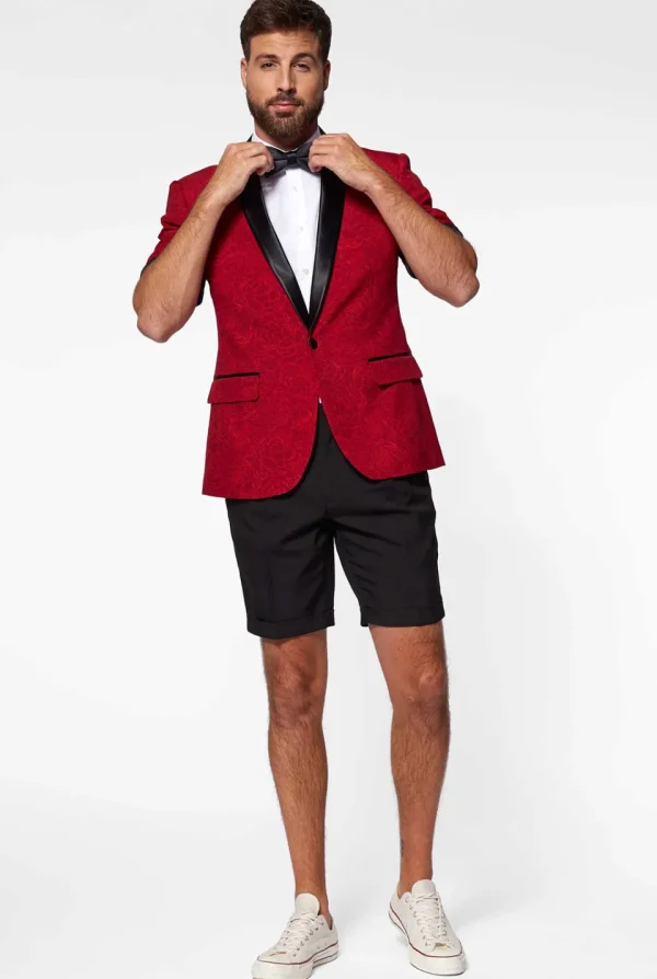 Men OppoSuits Christmas Tuxedos^Perfect Peony