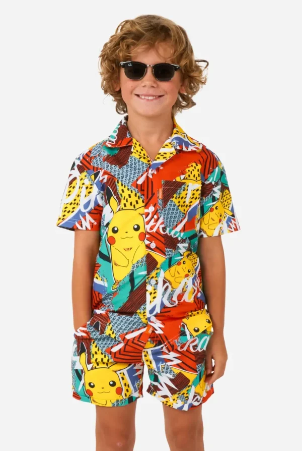 Boys OppoSuits Summer Sets^Pika Pikachu