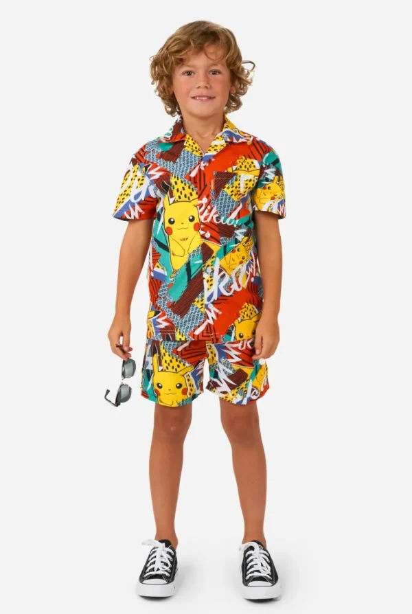 Boys OppoSuits Summer Sets^Pika Pikachu