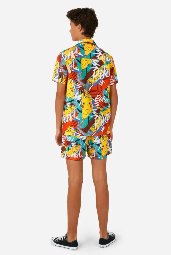 Teen Boys OppoSuits Summer Sets^Pika Pikachu