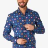 Men OppoSuits Casual Shirts^Pixel Pac-Man™