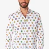 Men OppoSuits Casual Shirts^Pixel Pokemon™