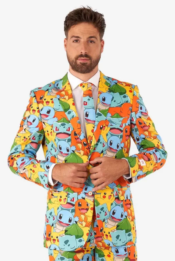 Men OppoSuits Prom Suits^Pokemon™