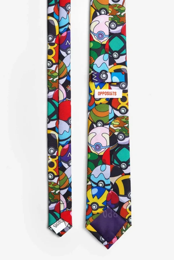 OppoSuits Ties^Pokemon™ Tie - Pokeball