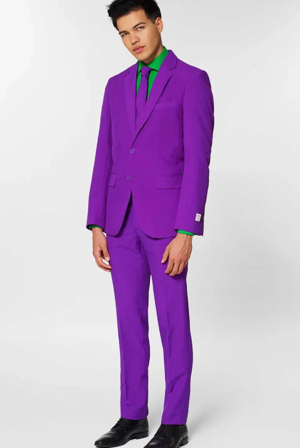 Men OppoSuits Prom Suits^Purple Prince