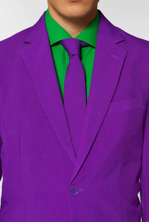 Men OppoSuits Prom Suits^Purple Prince