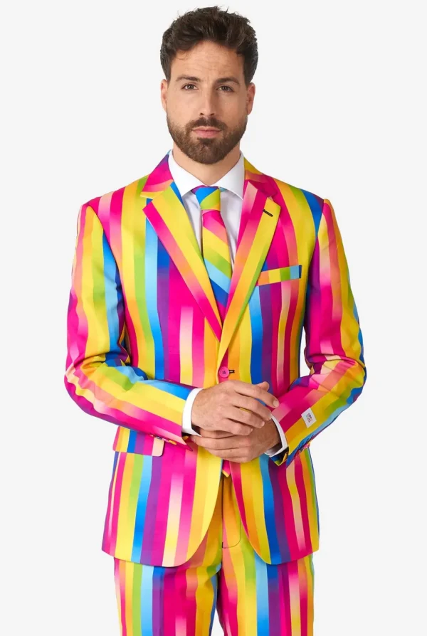 Men OppoSuits Prom Suits^Rainbow Glaze