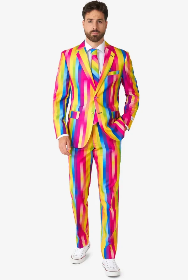 Men OppoSuits Prom Suits^Rainbow Glaze