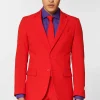 Men OppoSuits Prom Suits^Red Devil