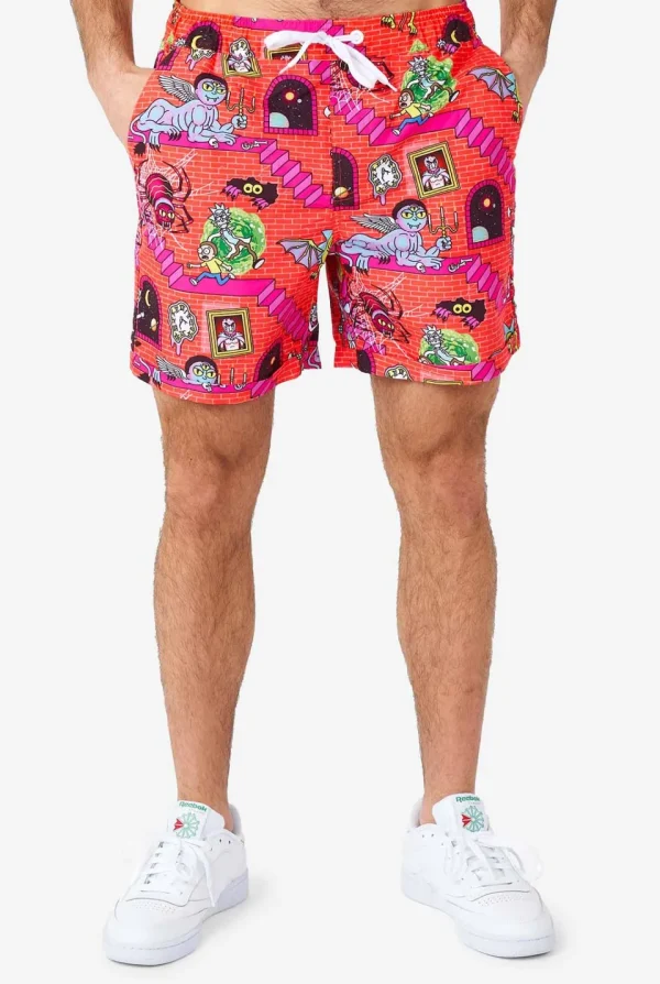 Men OppoSuits Printed Summer Sets^Rick & Morty™ Surreal