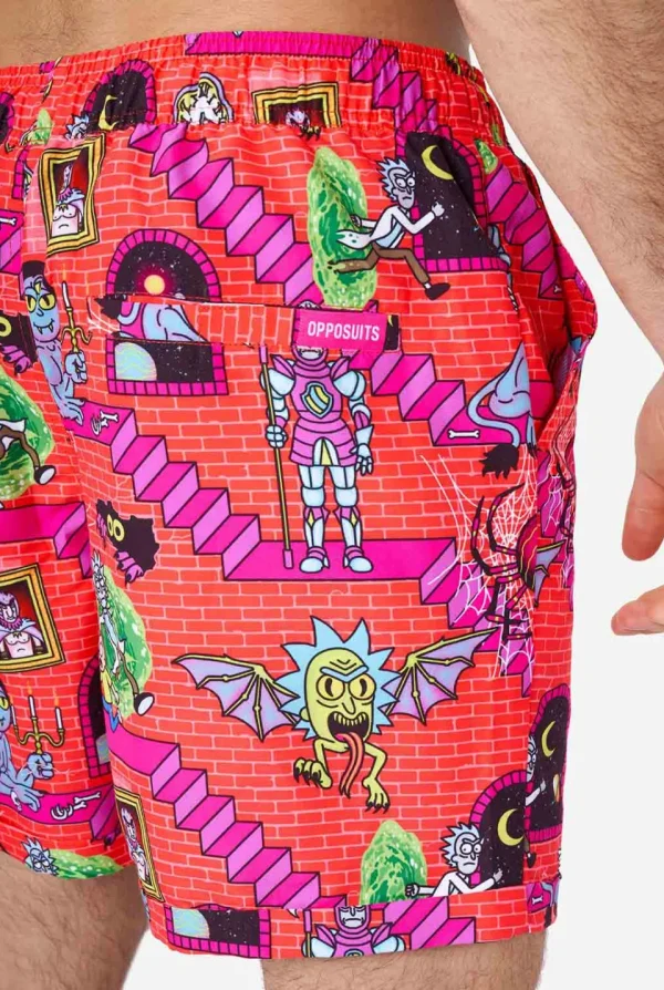 Men OppoSuits Printed Summer Sets^Rick & Morty™ Surreal