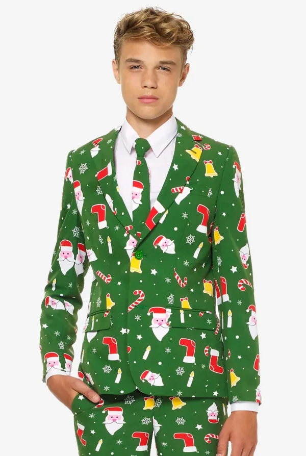 Teen Boys OppoSuits Christmas Suits^Santaboss