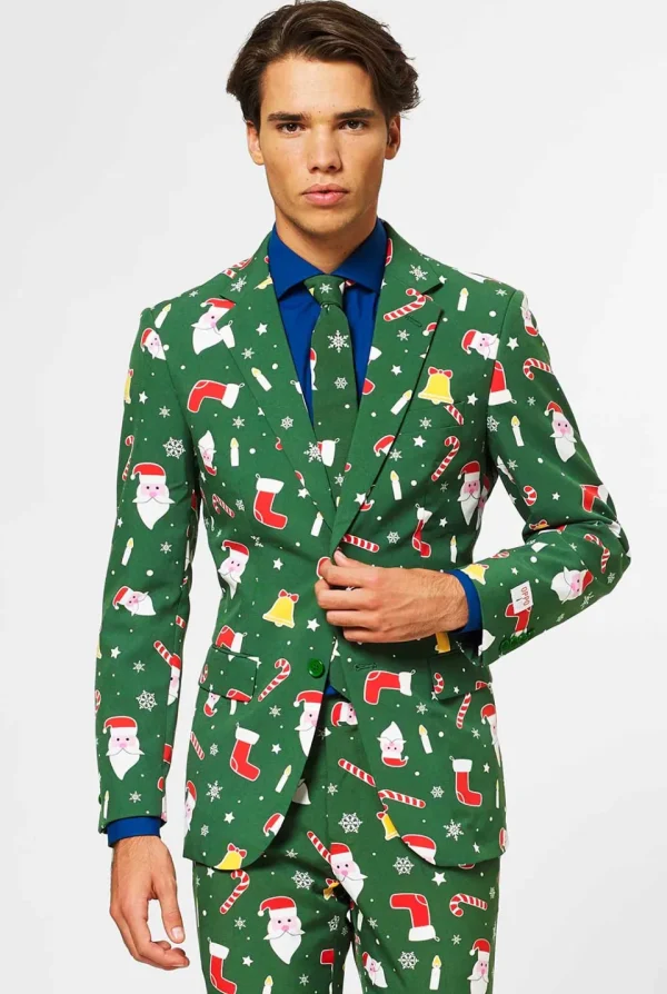 Men OppoSuits Christmas Suits^Santaboss