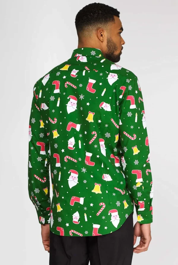 Men OppoSuits Christmas Shirts^Santaboss