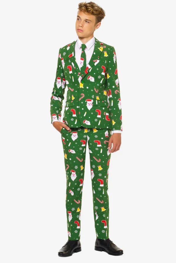 Teen Boys OppoSuits Christmas Suits^Santaboss