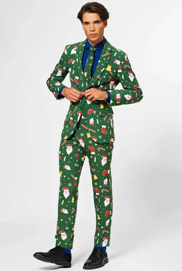 Men OppoSuits Christmas Suits^Santaboss