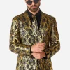 Men OppoSuits Prom Suits^Shiny Snake