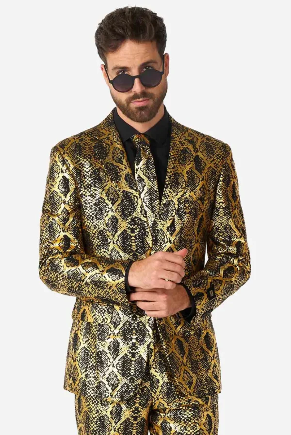 Men OppoSuits Prom Suits^Shiny Snake