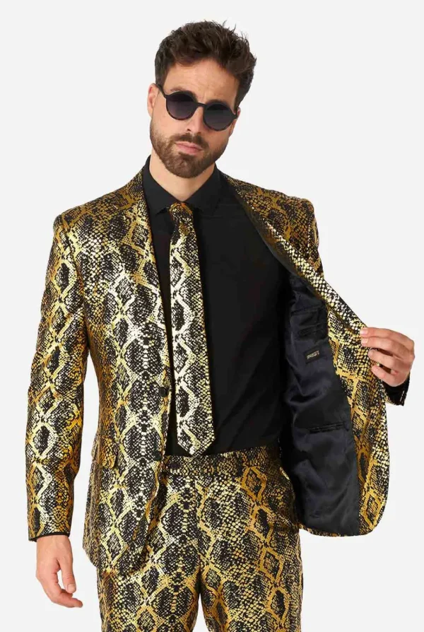 Men OppoSuits Prom Suits^Shiny Snake