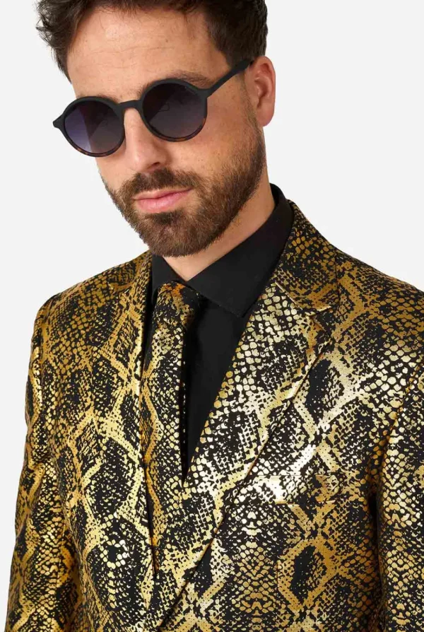 Men OppoSuits Prom Suits^Shiny Snake