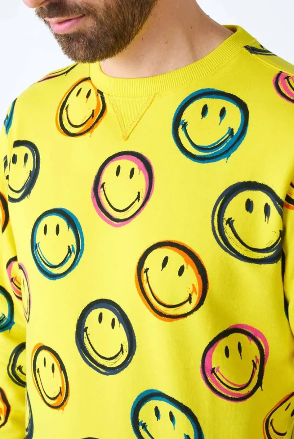 Men OppoSuits Deluxe Sweaters^Smiley® Smudge