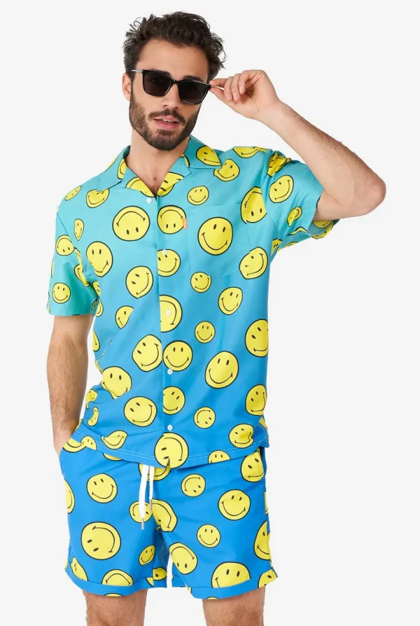 Men OppoSuits Printed Summer Sets^Smiley® Summer Fade