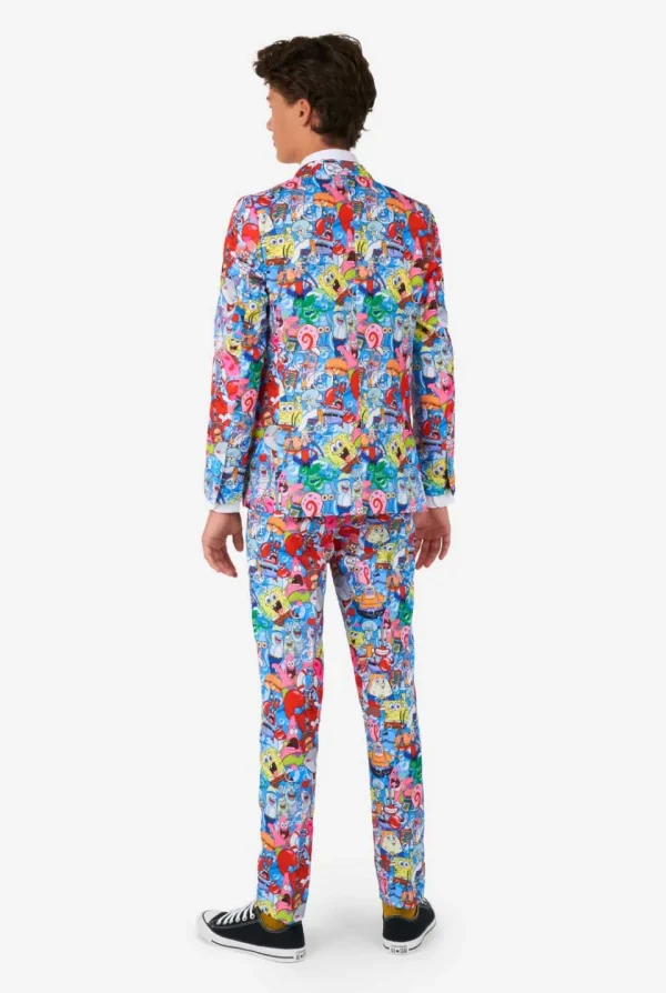 Teen Boys OppoSuits Halloween Suits^Spongebob™ Frenzy