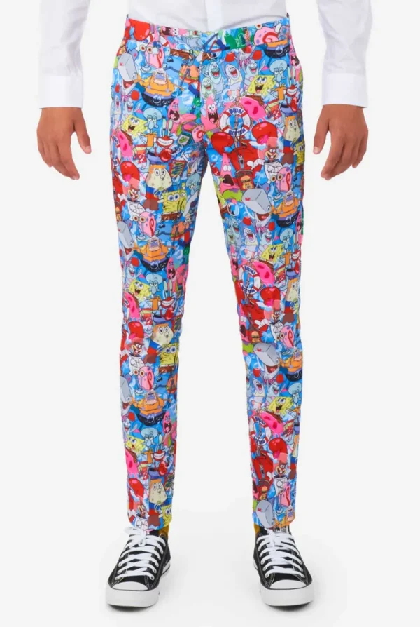 Teen Boys OppoSuits Halloween Suits^Spongebob™ Frenzy