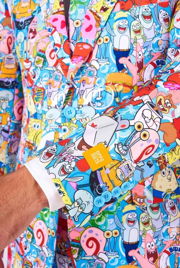 Men OppoSuits Wedding Suits^Spongebob™ Frenzy