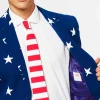 Men OppoSuits Wedding Suits^Stars And Stripes