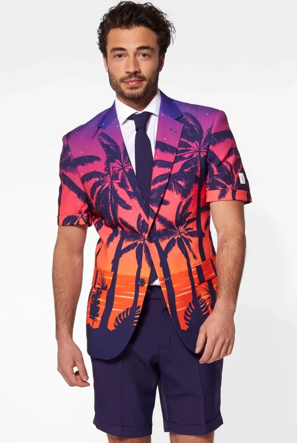 Men OppoSuits Prom Suits^Suave Sunset