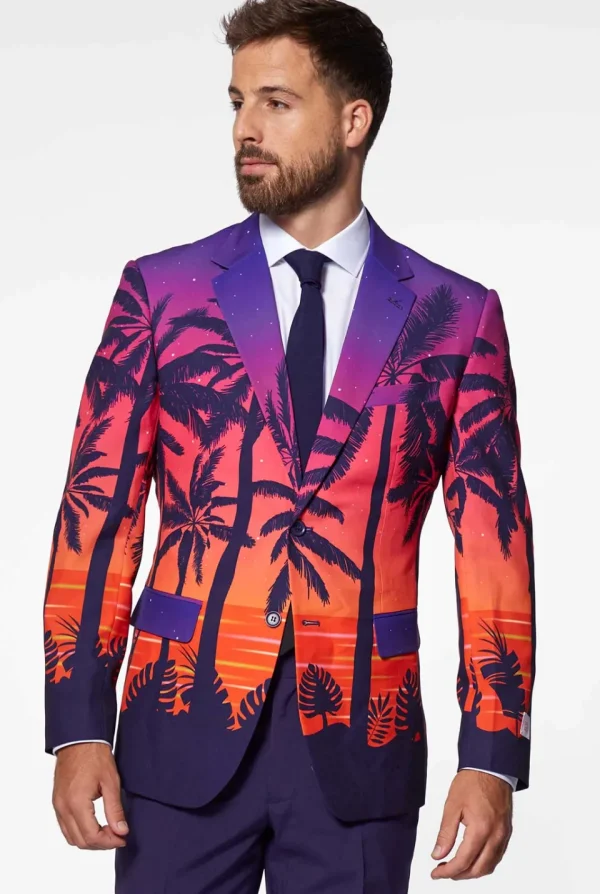 Men OppoSuits Prom Suits^Suave Sunset