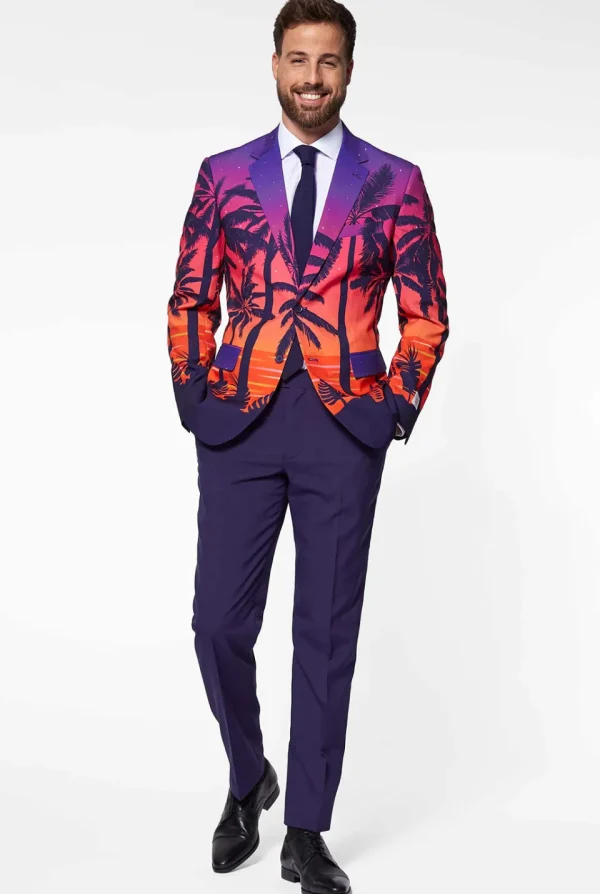 Men OppoSuits Prom Suits^Suave Sunset