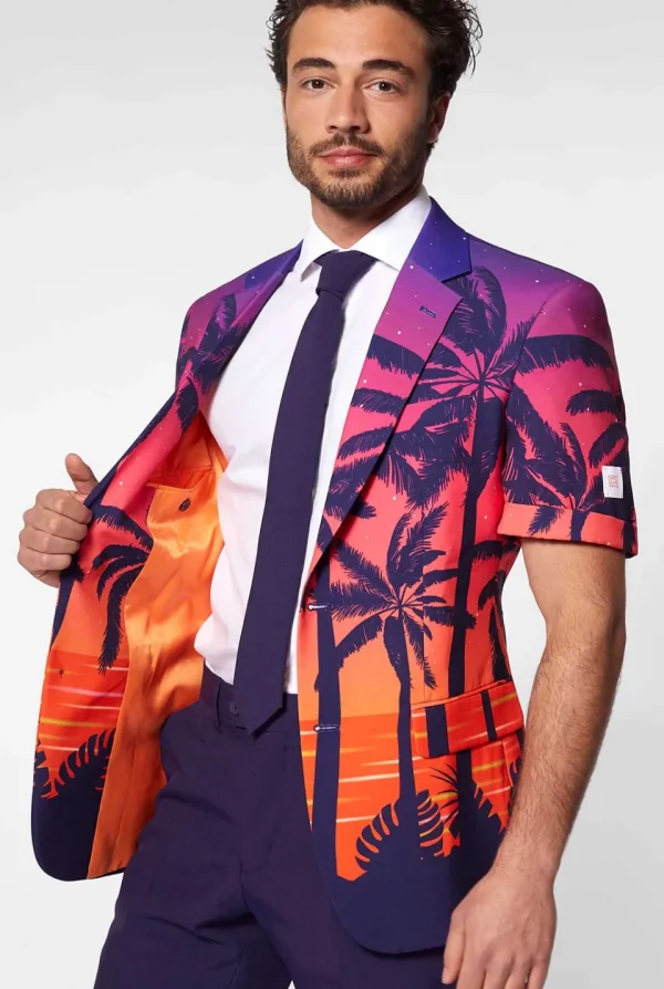 Men OppoSuits Prom Suits^Suave Sunset