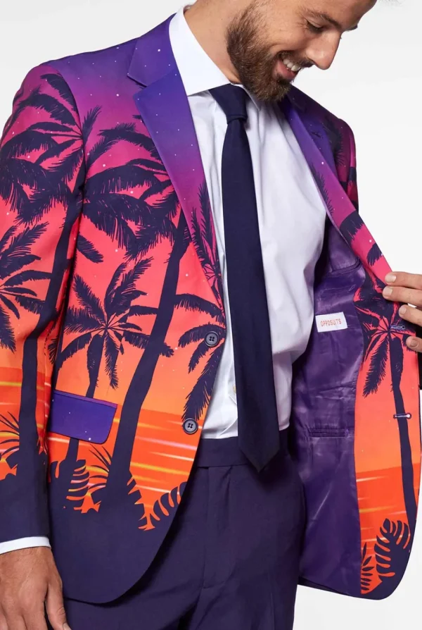 Men OppoSuits Prom Suits^Suave Sunset