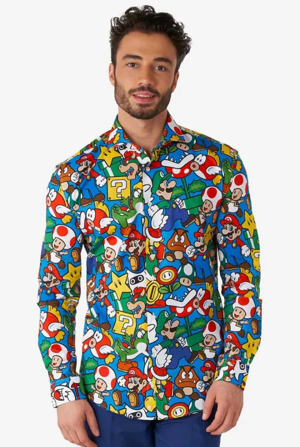 Men OppoSuits Casual Shirts^Super Mario™