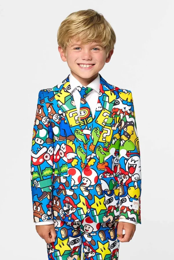 Boys OppoSuits Halloween Suits^Super Mario™