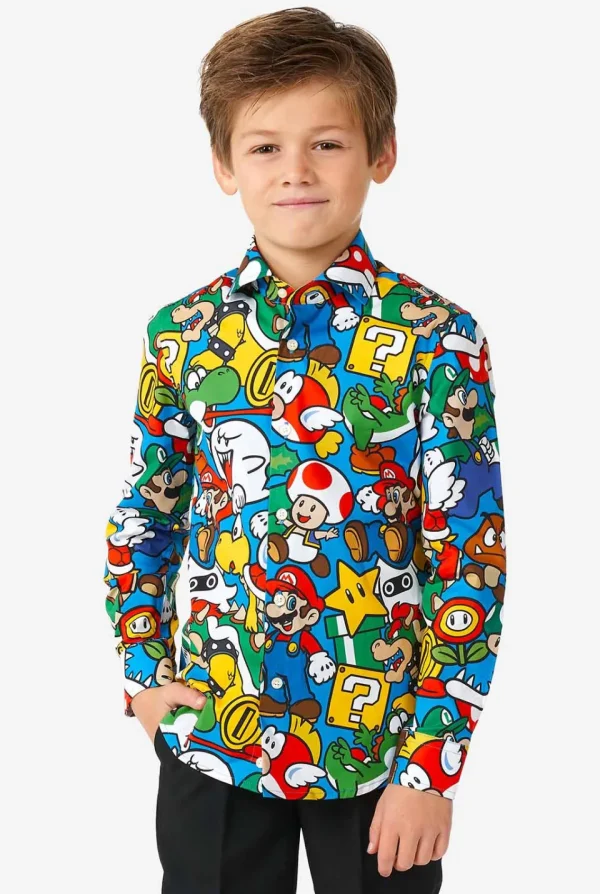 Boys OppoSuits Casual Shirts^Super Mario™